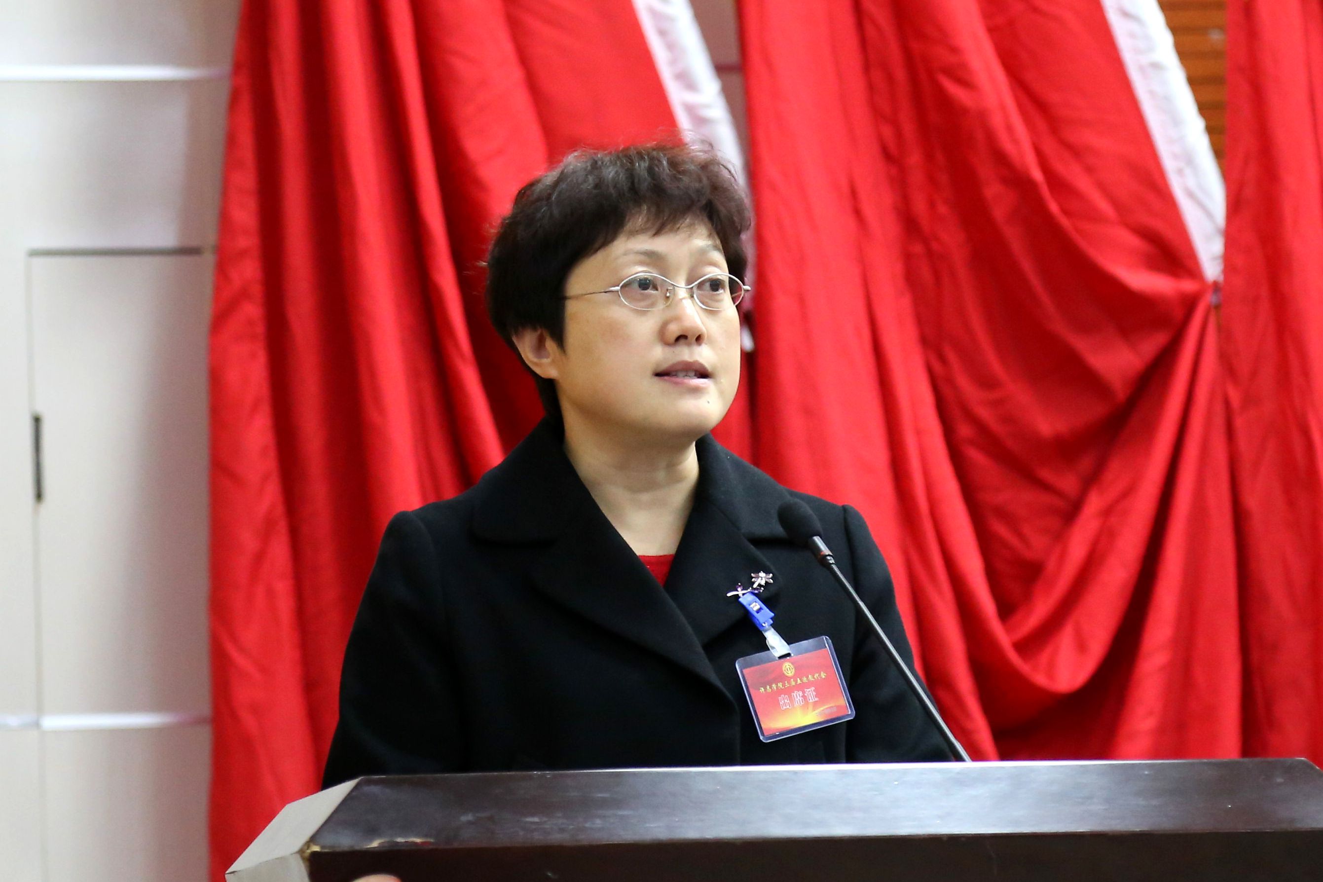 院长赵继红作《2016——2020年许昌学院发展规划(草案)说明》的报告